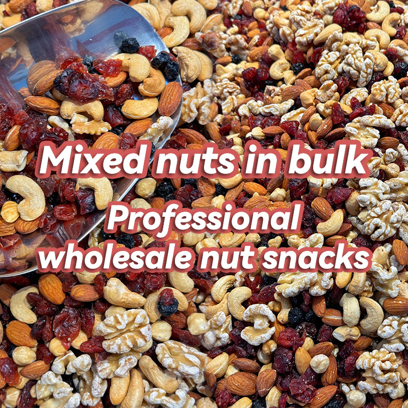 Best Selling Snacks Mixed Almond Nuts And Kernels in Bulk 25kg Office Snack Mix Nut Dishes