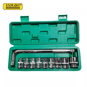 Auto Car Repair Hardware Tool Kit 10PCS High Carbon Steel Mirror Polishing Universal Tire Removal Socket Tools Set