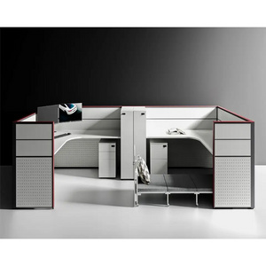 Wholesale price modern office desk and chair with bed u shaped office desk workstation