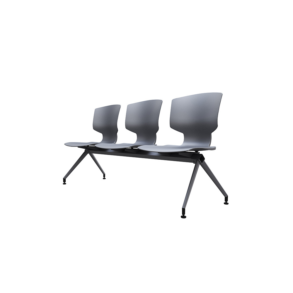 Modern Customer 3-Seater Waiting Room Chairs Office Waiting Chair For sale