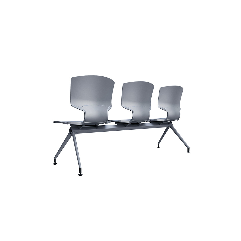 Modern Customer 3-Seater Waiting Room Chairs Office Waiting Chair For sale