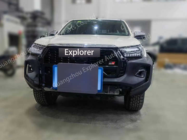 Pickup Truck Upgraded Body Kits for Hilux Vigo to GR 2023 Car bumpers Accessories for Hilux Vigo Conversion Body Kit