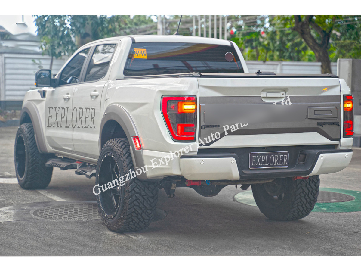 Hot Sale Ford Ranger T6 T7 T8 Kit Convert to 2023 F150 Raptor Facelift Bodykit Auto Body Systems for Ford Ranger Conversion Kit