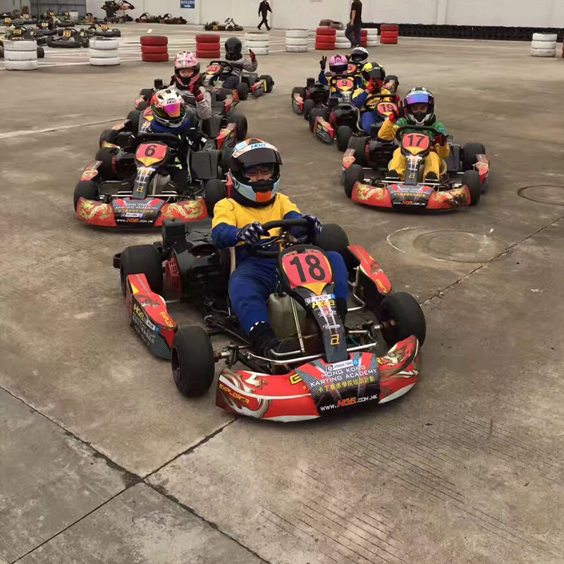 Kids Outdoor Racing Go Kart Children Karting Aged 3-13 baby Car Go-kart