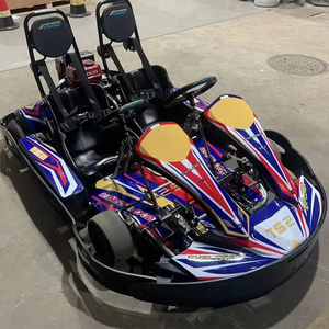 China Wholesale Dual Two Seater Go Cart Racing Karts With 4 Wheels Drive Adult Fast Speed Kids Adults Go Kart