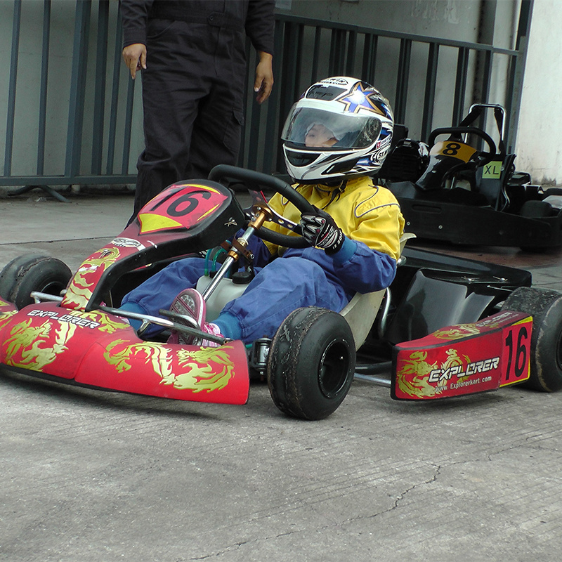 Kids Outdoor Racing Go Kart Children Karting Aged 3-13 baby Car Go-kart