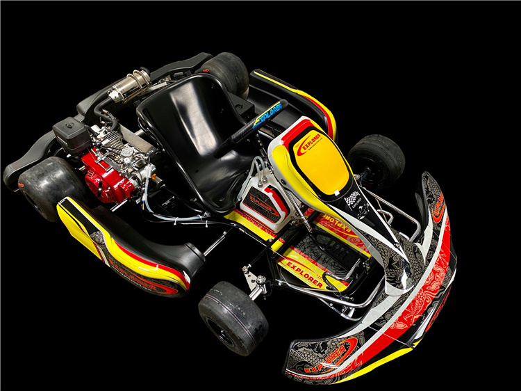 Good Quality Finely Processed Cik Fia Homologated Chassis Go Bodywork TS5 Rental Kart With GX200