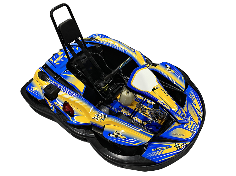 Competitive Price Custom Finely Processed Kids Go 4 Wheels Pedal Bodies Ea Rental Kart With GX16CC