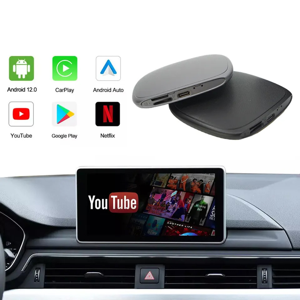 Wholesale Magic Box 4+64GB Portable CarPlay Android 13 Multimedia Video Wireless Car Play Ai Box For Netflix Youtube