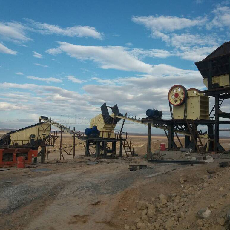 Mining used stone crusher plant layout stone crusher line rock crushing equipment for sale