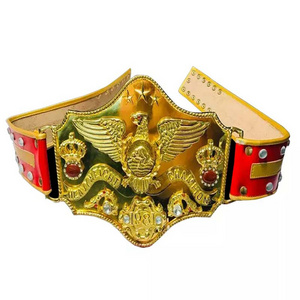 Championship Belt Custom Made Wholesale High Quality Customized Fantasy Popular Blank Wrestling Belt Boxing Championship Belt