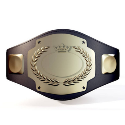 Championship Belt Championship Wrestling Belt OEM Logo Customized Design Martial Arts Boxing High Quality Title Belts