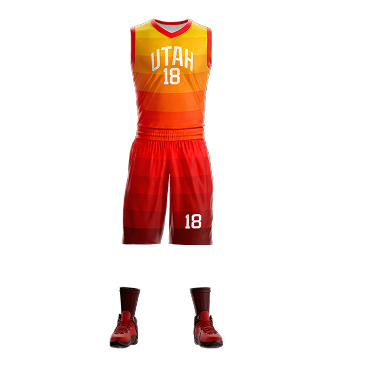 Wholesale professional Design Jersey and shorts Basketball Club Wear Customized Basketball Uniform for unisex  OEM Customized