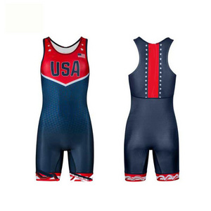 2022 Custom Wholesale Cheap Quick Dry Classic Wrestling Singlets For Best Quality