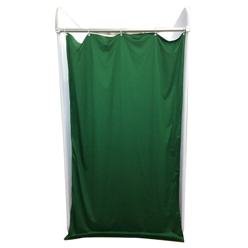 Foldable square and stable dressing room tension fabric aluminum tube frame portable changing room