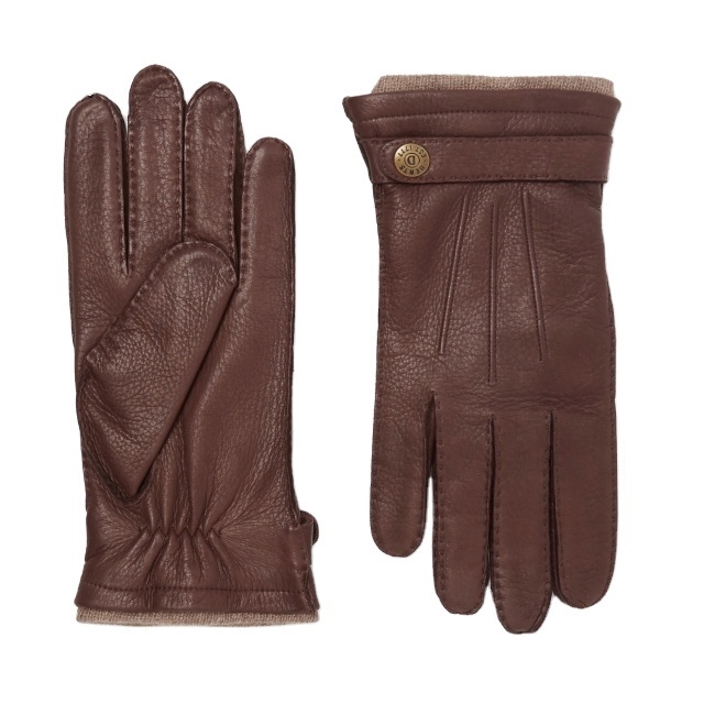 Fashion Dress Lady Fashion Women Fashion Long Genuine Leather Gloves from Pakistan