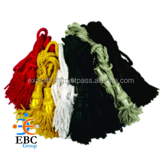 OEM Bagpipe Silk Drone Cords Manufacturer Highland Bagpipe Uniforms Cords Embroidered Bullion Wire Uniforms Banners Cords