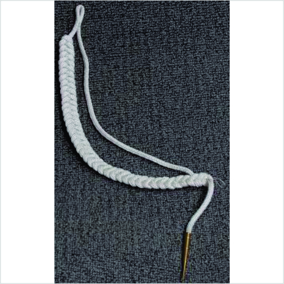 OEM Corded & Plaited Lanyard Wholesale Dress Cord Custom Uniform Shoulder Cord Synthetic Fibers and Natural Fibers Made Textile