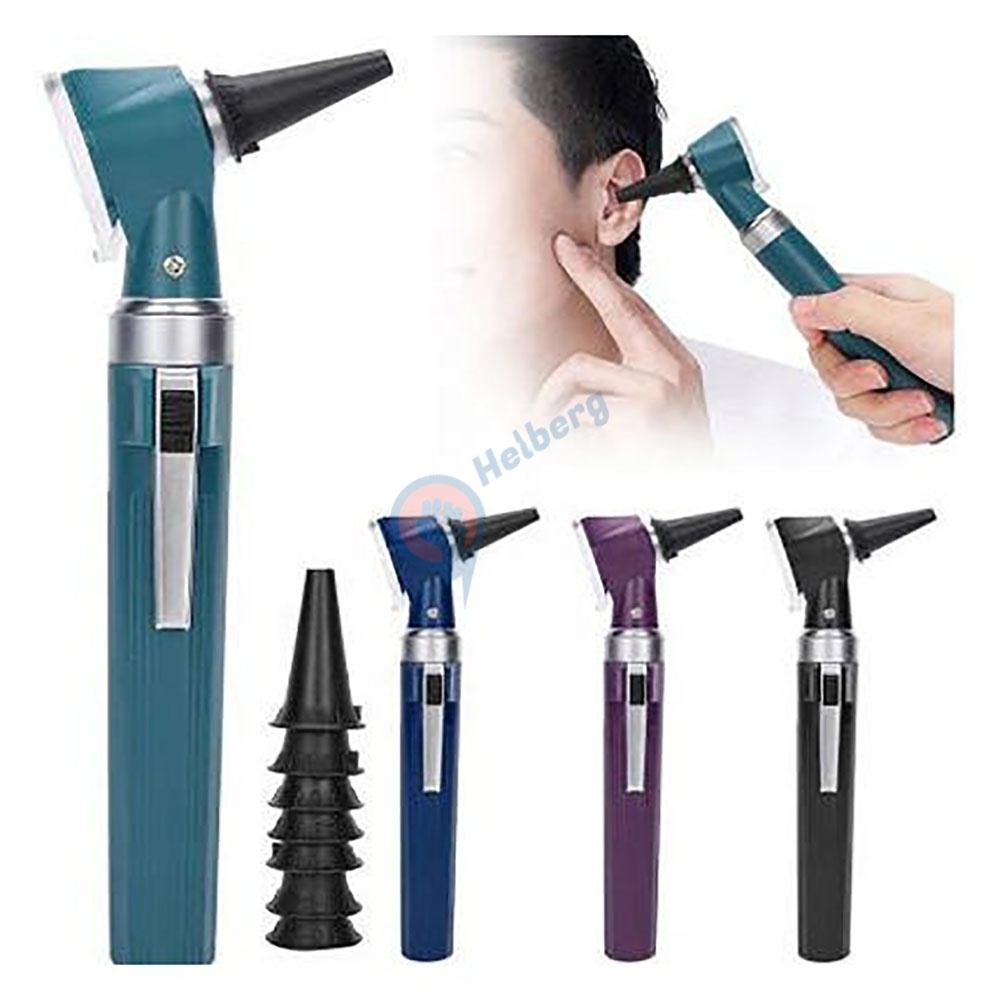 Professional Diagnostic Otoscope Set LED Medical Device FIBER Optic Mini Otoscope Ent Medical FIBER diagnostic set