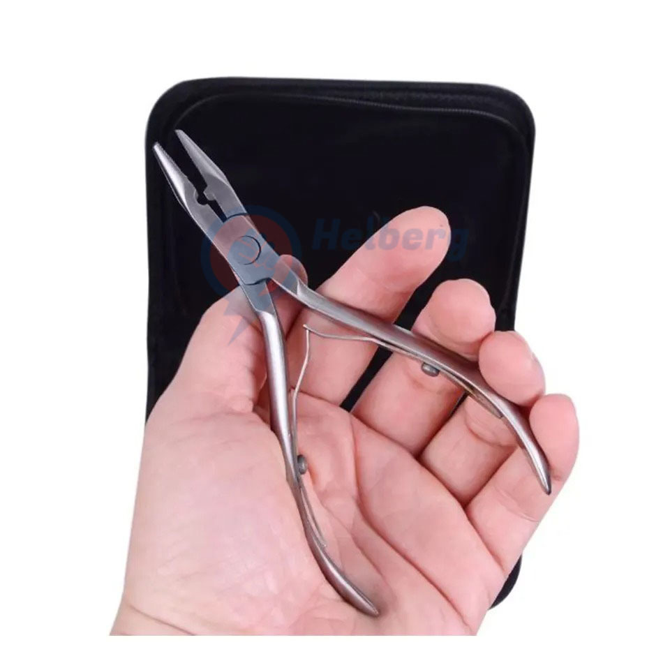 Good Quality Piers 6D Hair Extension Tools Kit Hairdresser Hair Care Micro Link Beading Set Pliers