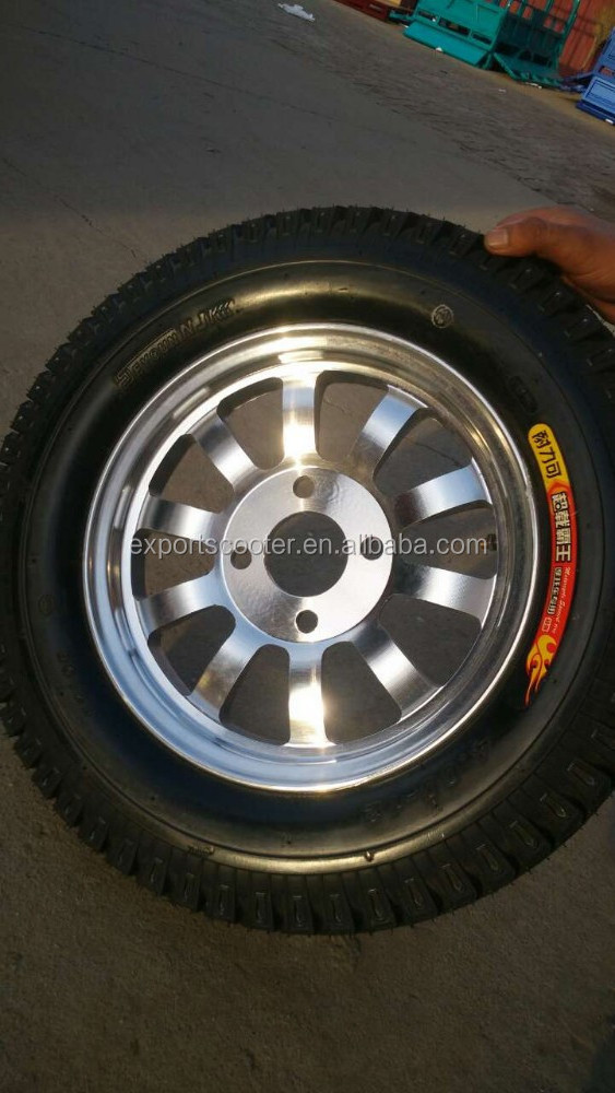 Electric tricycle h power alloy wheel rims 4.00-12 wheel