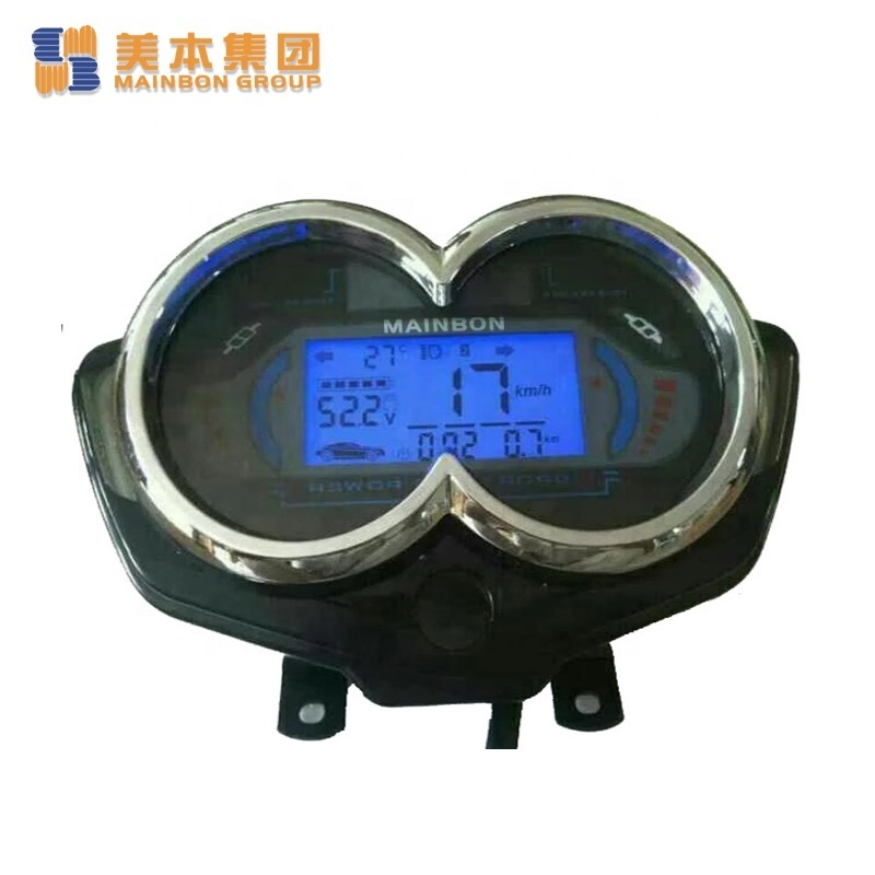 Motorcycle Electric Tricycle Rickshaw Bicycle Speed LED Meter instrument indicator