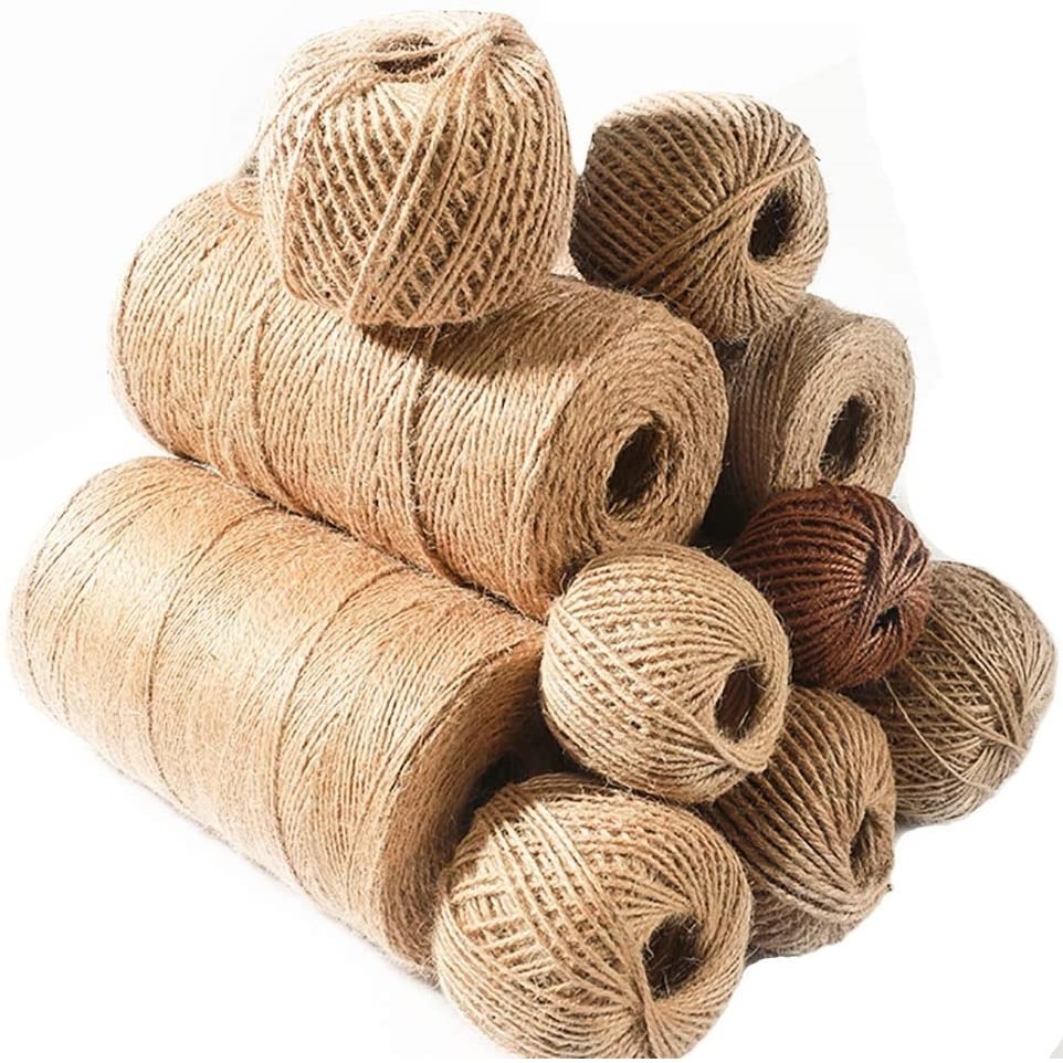 Hot Selling Custom and most competitive price Natural jute yarn for Multipurpose from Bangladesh