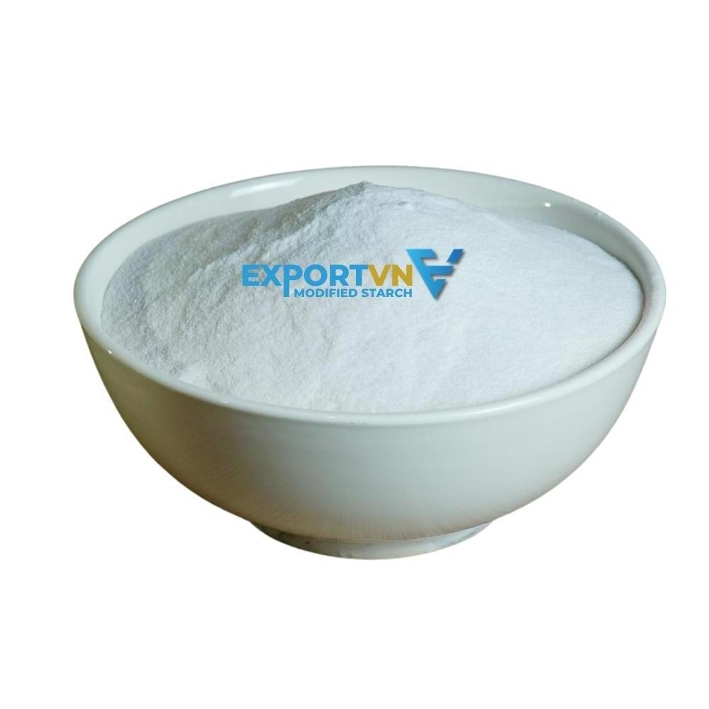 EXPORTVN Factory E1414 Pregelatinized Starch Tapioca Starch For Canned Food Paper Bag 25kg 50kg With Halal Kosher FSSC