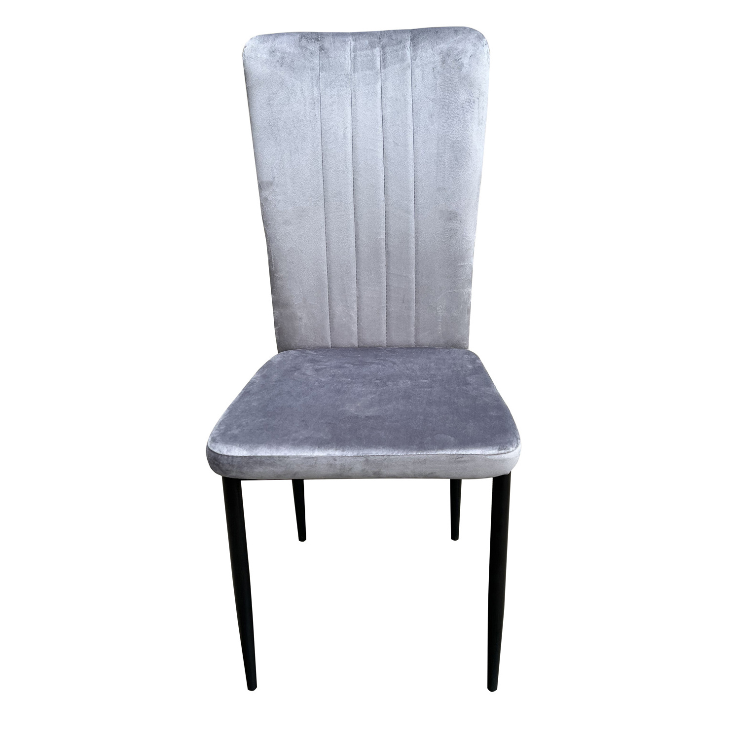 Factory Wholesale Modern Custom French Bistro Dinner Chair Comfortable Upholstered Fabric Velvet Dining Chair for Restaurant