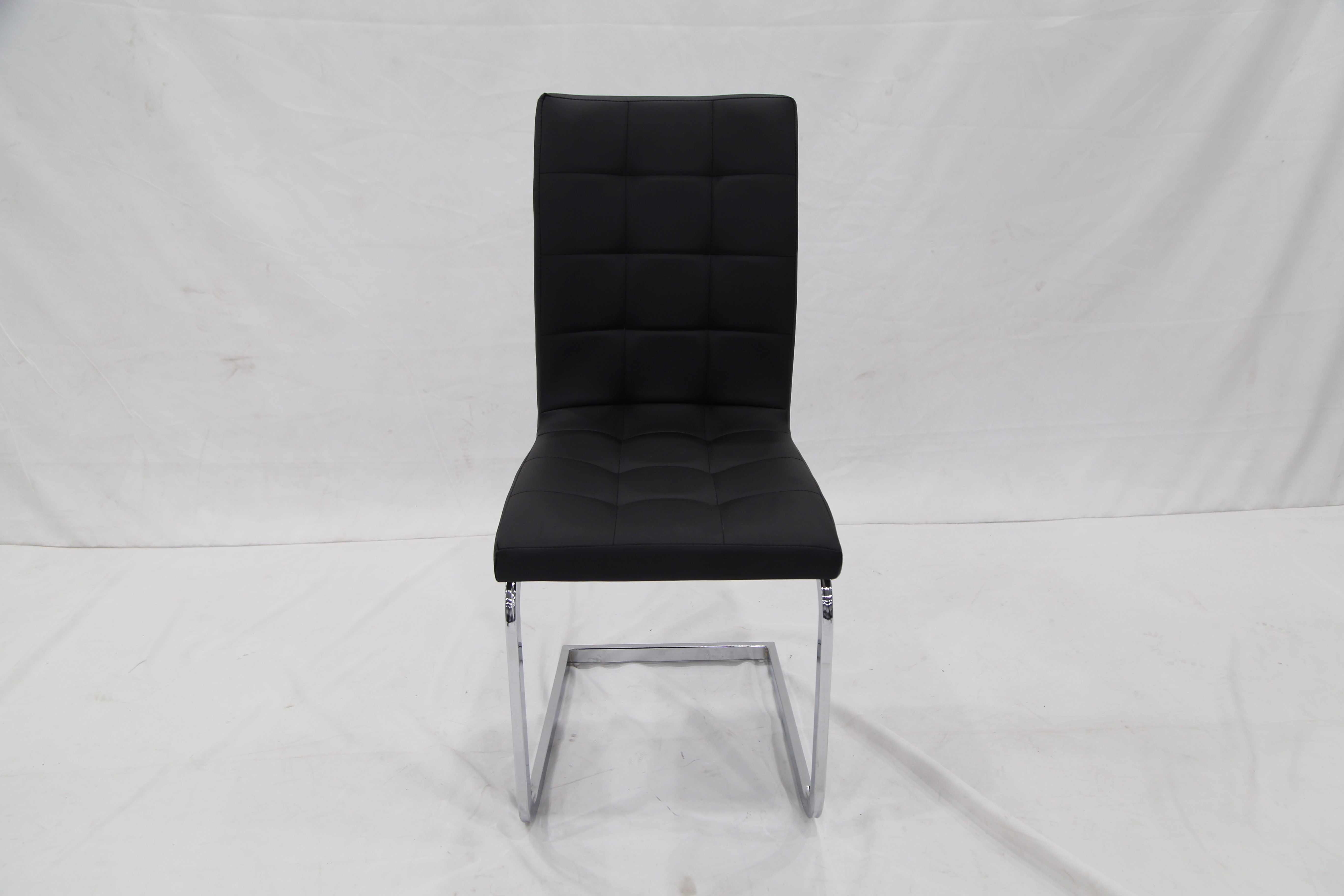 Luxury Black Leather French Style Dinning Chair Dining Room Chair For Dining Table EC71