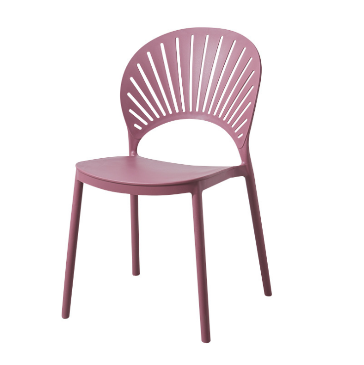 Dinning Room Furniture Sillas Plasticas Chaise Colored PP Modern Cheap Wholesale Monoblock Seat Chairs Stackable Plastic Chair