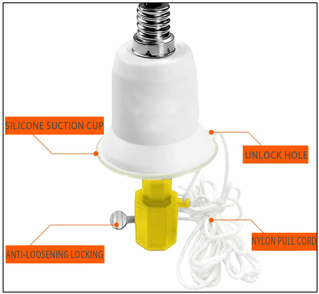 Extentool bulb changer telescopic pole light bulb pole for high ceilings from China manufacturer