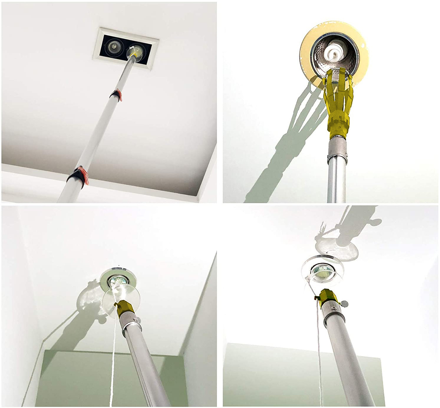 Extentool bulb changer telescopic pole light bulb pole for high ceilings from China manufacturer