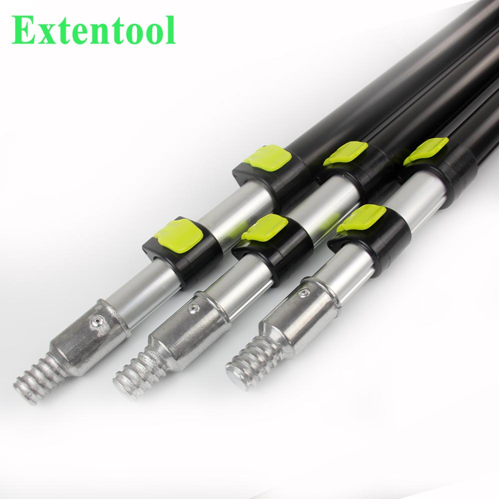 Extentool aluminum adjustable pole for ceiling cleaning tool long handle wall