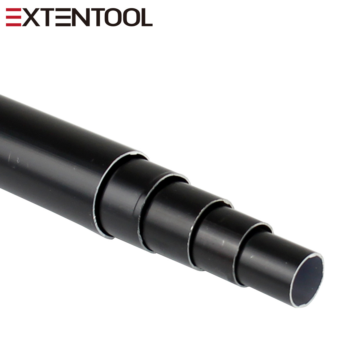 Extentool locking telescopic tube with 6 meters aluminum adjustable pole 20FT window cleaning pole