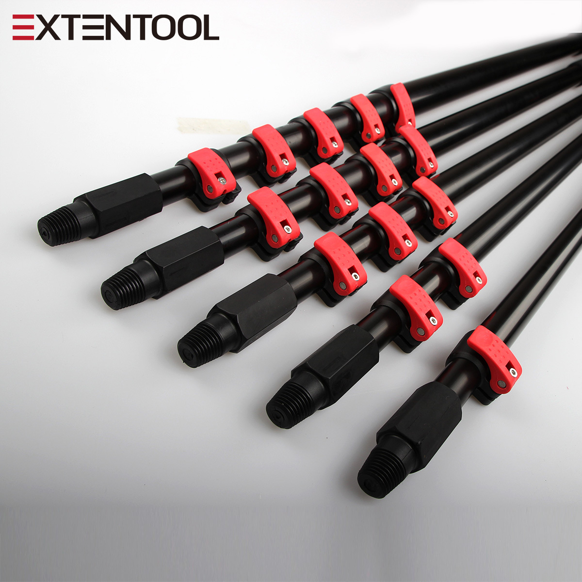 Extentool manufacturer ceiling metal paint telescopic support pole aluminum telescopic pole