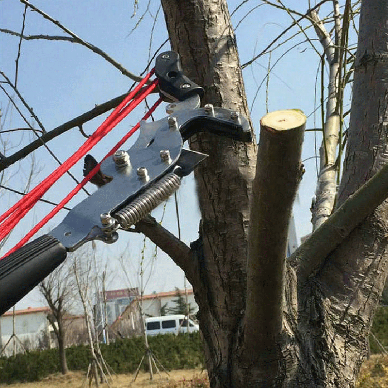 Extentool 18ft meters telescopic tree pruner and saw SK5 blade for long reach tree branch pruning tools