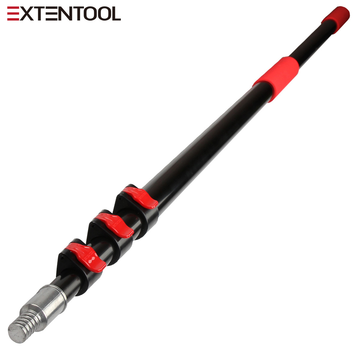 Extentool 6 feet adjustable telescopic pole retractable extension pole clamp extendable telescopic poles