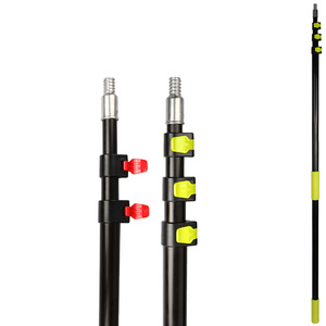 Extentool 6 feet adjustable telescopic pole retractable extension pole clamp extendable telescopic poles