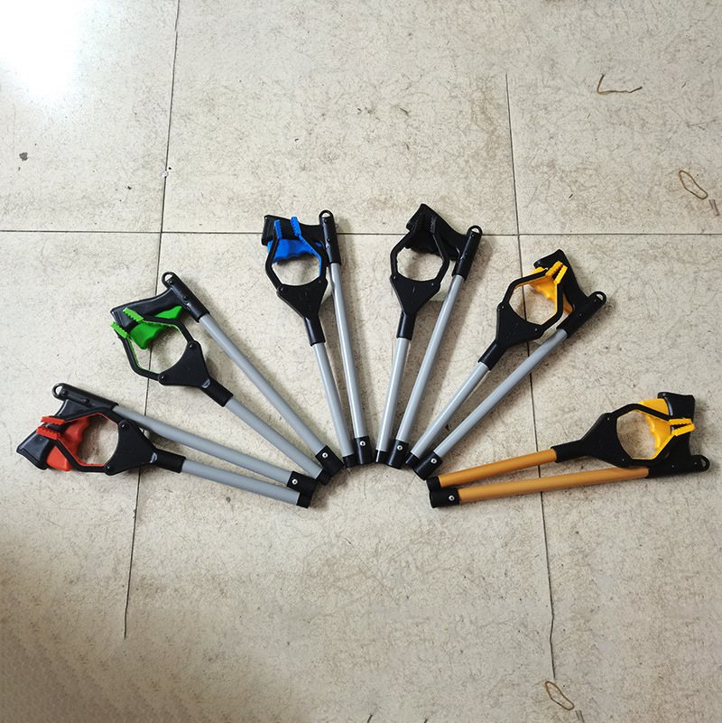 Extentool long handle reach grabber reacher tool  pick up trash pick grabber for elderly