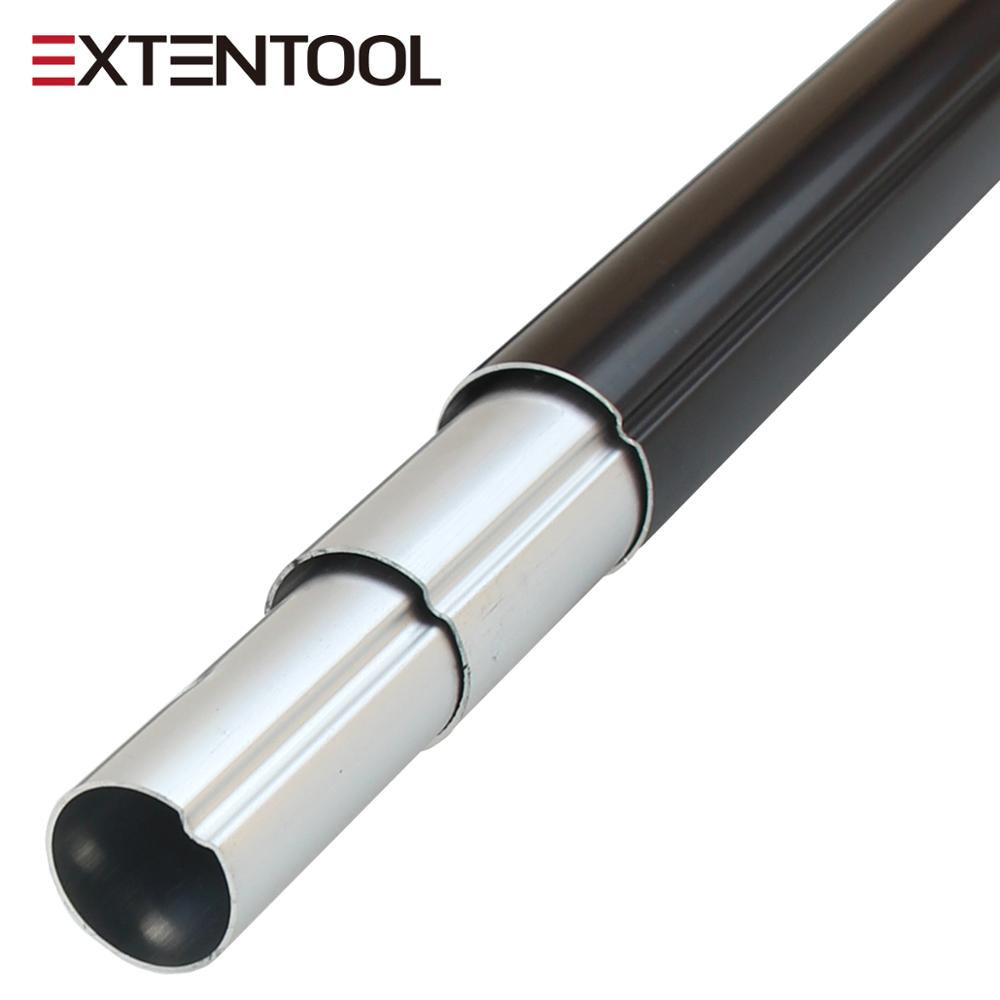 Extentool telescope clean cobweb remover locking telescopic tube for roof cleaning