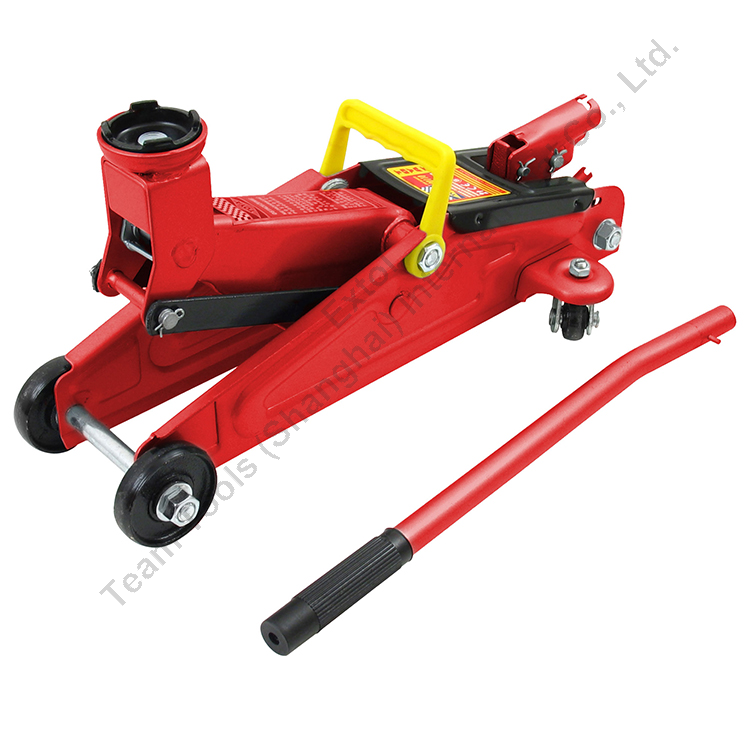 80110 EXTOL 2 Ton Professional Portable  Manual Car Hydraulic Jack with Wheels