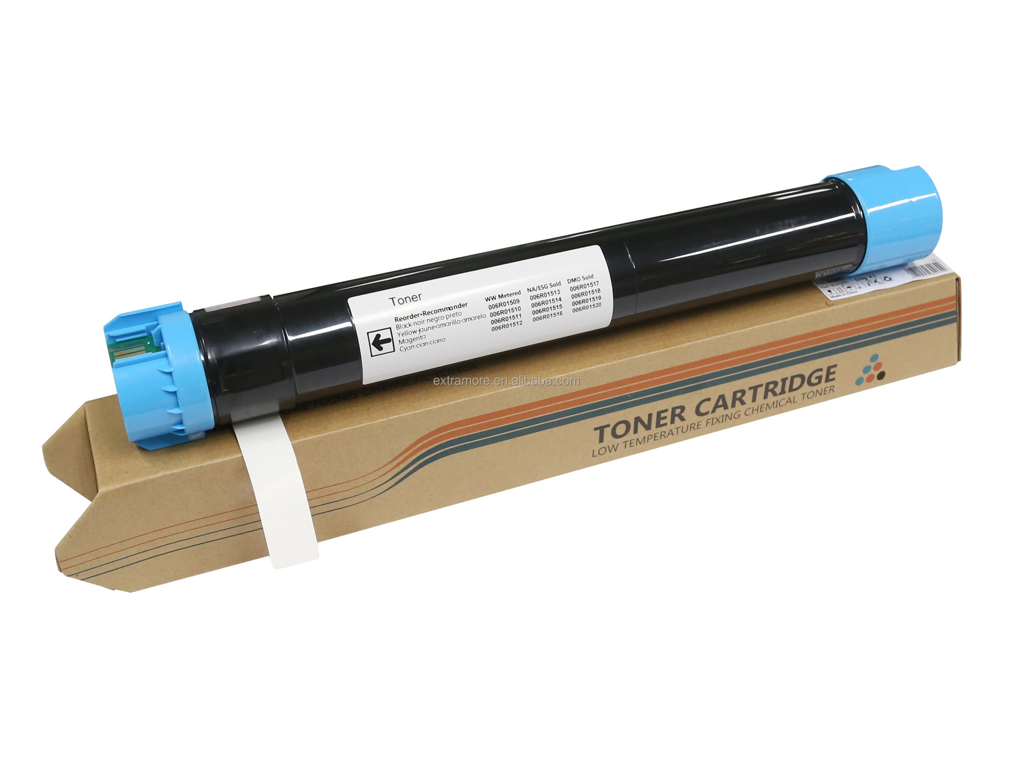 006R01513 K/C/M/Y Chemical Toner Cartridge For Xerox WorkCentre 7525/7530/7535/7545/7556/7830/7835/7840/7845/7855/7970