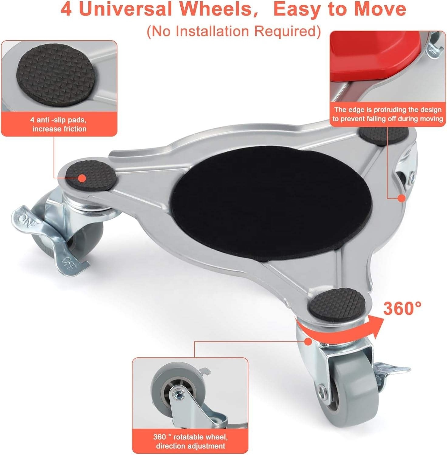 Furniture Moving Tools  4 Wheels 4 Pack  Load Capacity 900 KGS heavy duty furniture lifter set transport Furniture mover