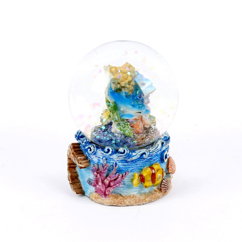 custom funny glass snow ball snow globe dome souvenir kid diy water globe