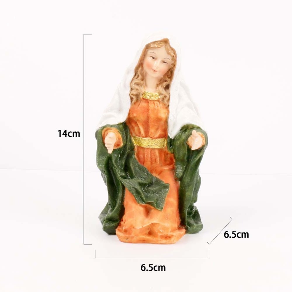 Hand Painted Custom Resin Crafts Holy Family Statue Christian Art Home Decor Gifts Durable Catholic Religious Statues