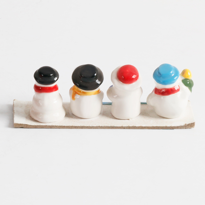 Christmas Penguins Figurines Miniatures Ornaments Christmas Tree Home Garden Decoration DIY Accessories Micro Landscape