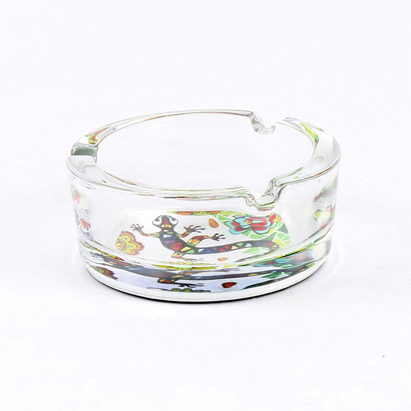 Glass Ashtrays for Cigarettes Portable Decorative Modern Ashtray Fancy Cute Cool Glass Ash Tray