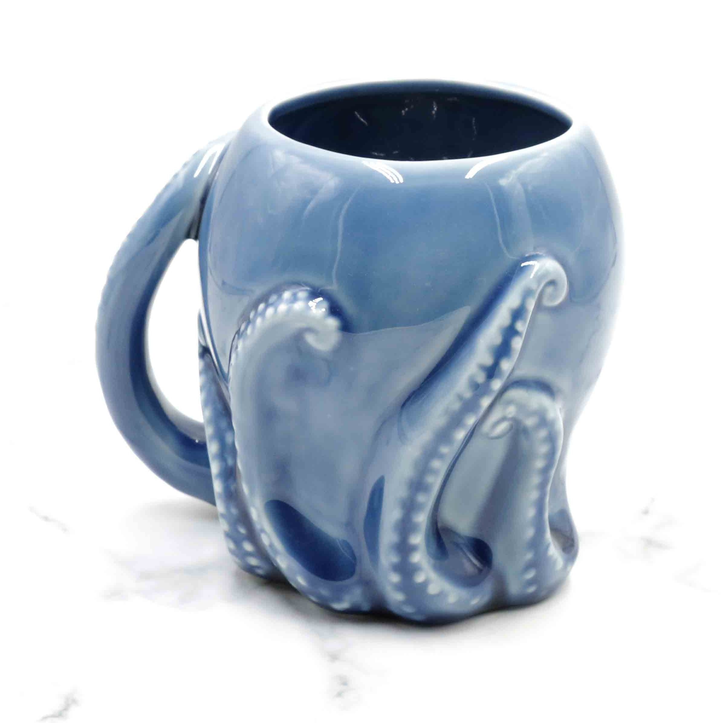 Hand Painted Creative Animal 3D Octopus Ceramic cute Mug