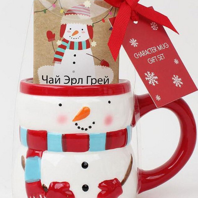 2022 christmas personalized ceramic Santa Claus coffee mugs creative 3d vintage Snowman porcelain cups mug